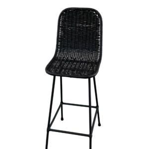 Taburete Tejido Black